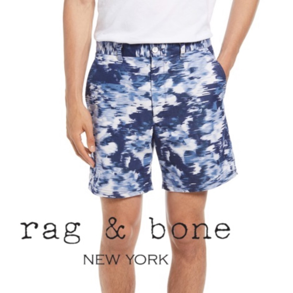 Rag & Bone Camo Shorts XXL 40-46" waist 6.5" inseam Gently worn 100% cotton